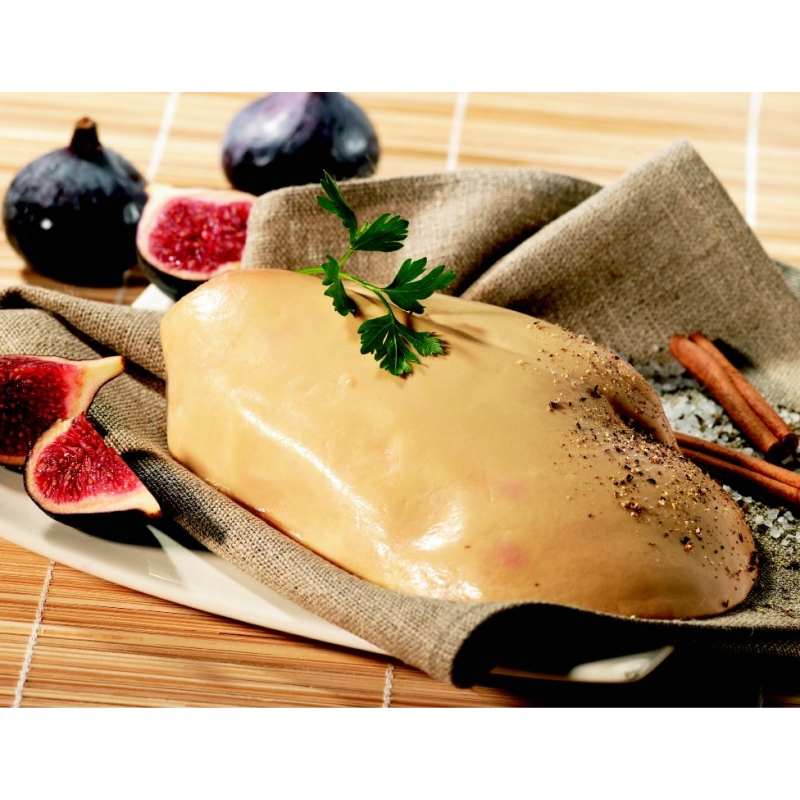 Lobe de foie gras de canard cru déveiné (code : 47) – Francine & Philippe  BARA – La Giraudière